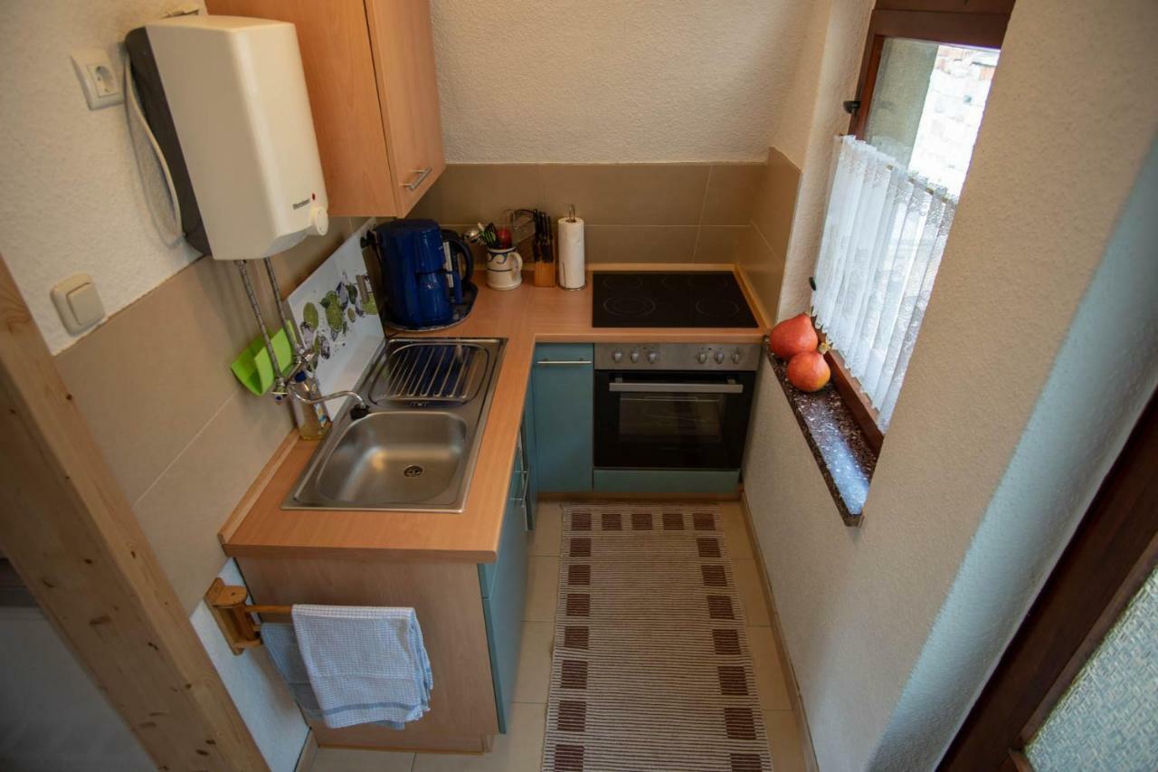 Naturcamping Perlin Ferienhaus Esterno foto